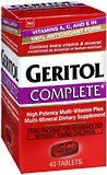 Geritol Multi-Vitamin Plus Multi-Mineral, High Potency Tablets  - 40ea