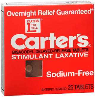 Carter's Laxative Pills - 25 Each