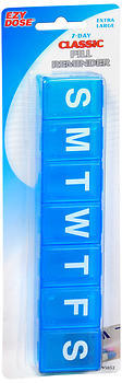 Ezy Dose 7-Day Classic Extra Large Pill Reminder  - 1 Each