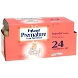 Enfamil Nursettes Premature Iron Fortified 8-Pack 3-Ounce Bottles 24 Calories/Ounce 6X8X3 Pack - 24 Ounces