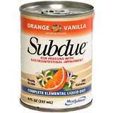 SUBDUE Liquid Orange Vanilla - 8 OZ ( 24 Pack)
