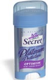 Secret Platinum Protection  - Anti-Perspirant & Deodorant - 2.6 Ounces
