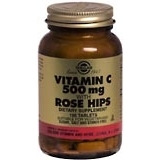 Solgar Vitamin C 500 mg Tablets Rose Hips - 100 TB