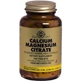 Solgar Calcium Magnesium Citrate Tablets - 100 TB