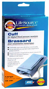 LifeSource Digital Blood Pressure Cuff Large UA-281 - 1 EA