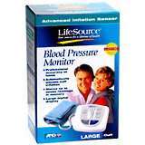 LifeSource Blood Pressure Monitor Advanced Inflation Sensor Large Cuff UA-779VL - 1 EA