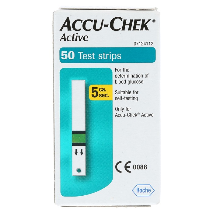 Accu-Chek Test Strips Active - 50 Each