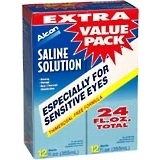 Alcon Saline Solution, Especially for Sensitive Eyes  - 2ea