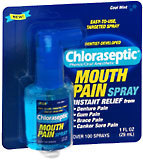 Chloraseptic Mouth Pain Spray, Cool Mint  - 1oz