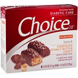 ChoiceDM Nutrition Snack, Chocolate Peanut Butter Crispy  - 8ea