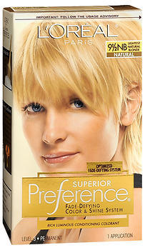 L'Oreal Preference - 9-1/2NB Lightest Natural Blonde - 1 Each