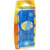 Med Sun 7 or 14 Day Pill Organizer With Removable Dividers - 1 EA