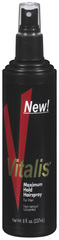 Vitalis Hairspray For Men Non-Aerosol Unscented Maximum Hold  -  8 OZ