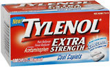 Tylenol Acetaminophen, Extra Strength, 500 mg, Cool Caplets  - 100ea