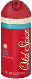 Old Spice Red Zone Deodorant Body Spray Aqua Reef  -  4 OZ