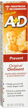 A+D Diaper Rash Ointment & All Purpose Skin Protectant, Original  - 1.5oz