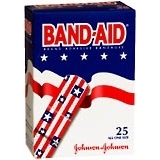 Band-Aid Adhesive Bandages, All One Size  - 25ea