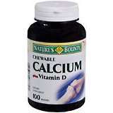 Nature's Bounty Calcium Wafers With Vitamin D - 100 Tab
