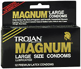 Trojan Magnum Condoms Lubricated - 12 Each