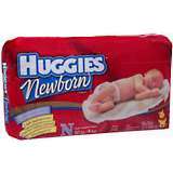 HUGGIES Newborn Diapers Up To 10 LBS 6X40 Pack - 40 Each