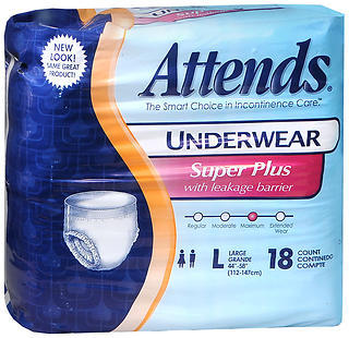 Attends Pull-Ons Large Heavy Protection - 4X18 EA Count