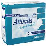 Attends Shaped Pads Heavy Protection - 24 EA