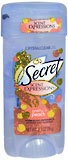 Secret Platinum Protection Anti-Perspirant Deodorant Clear Gel Peach Shimmer - 2.7 OZ