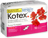 Kotex Maxi Pads Ultra Thin Long With Wings - 16 PD