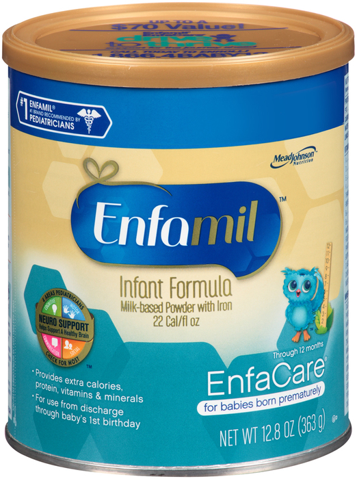 Fortifying breast store milk with enfamil