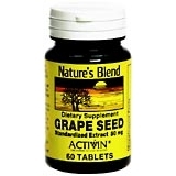 Nature's Blend Grape Seed 50 mg Tablets - 60 TB