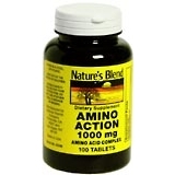 Nature's Blend Amino Action 1000 mg Tablets - 100 TB