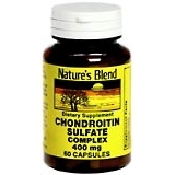 Nature's Blend Chondroitin Sulfate Complex 400 mg Capsules - 60 CP