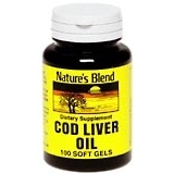 Nature's Blend Cod Liver Oil - 100 CP