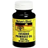 Nature's Blend Evening Primrose Oil 500 mg Soft Gels - 90 CP