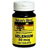 Nature's Blend Selenium 50 mcg Tablets - 100 TB