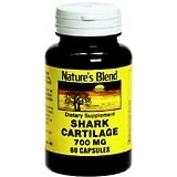 Nature's Blend Shark Cartilage 700 mg Capsules - 60 CP