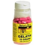 Nature's Blend Gelatin Capsules - 100 CP