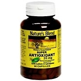 Nature's Blend Super Antioxidant 20 mg Capsules - 90 CP