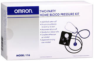 Omron Blood Pressure Kit Two-Party Model 116 - 1 EA