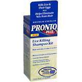 Pronto Lice Killing Shampoo Kit, Maximum Strength, Bonus  - 1ea