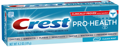 Crest Pro-Health Toothpaste Clean Mint  -  4.2 OZ