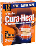 Cura-Heat Therapeutic Heat Packs Large Size  -  2 EA
