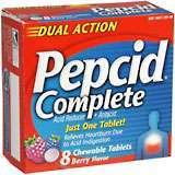 Pepcid Complete Chewable Tablets Berry - 8 TB