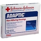 Johnson & Johnson Non-Adhering Dressing, 3-Inch  - 12ea
