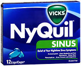 NyQuil LiquiCaps Sinus - 12 CP