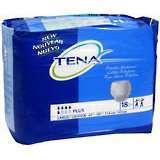 TENA Protective Underwear Plus Large 45 - 58 Inches - 18 EA