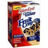 Slim-Fast Meal Bars Optima Fruit Crisp 6-Pack 1.69-Ounce Bars Blueberry Crisp - 6 EA