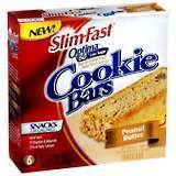 Slim-Fast Snacks Optima Cookie Bars 6-Pack 1-Ounce Bars Peanut Butter - 6 EA