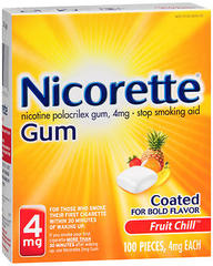 Nicorette 4 mg Starter Kit Fruit Chill - 100 EA