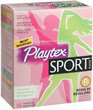 Playtex Sport Tampons Regular Unscented  -  16 EA